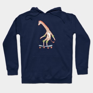 Skater Giraffe Hoodie